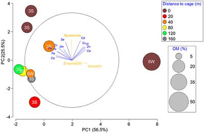 Measurement of Aquaculture Chemotherapeutants in Flocculent Matter Collected at a Hard-Bottom Dominated Finfish Site on the South Coast of Newfoundland (Canada) After 2 Years of Fallow